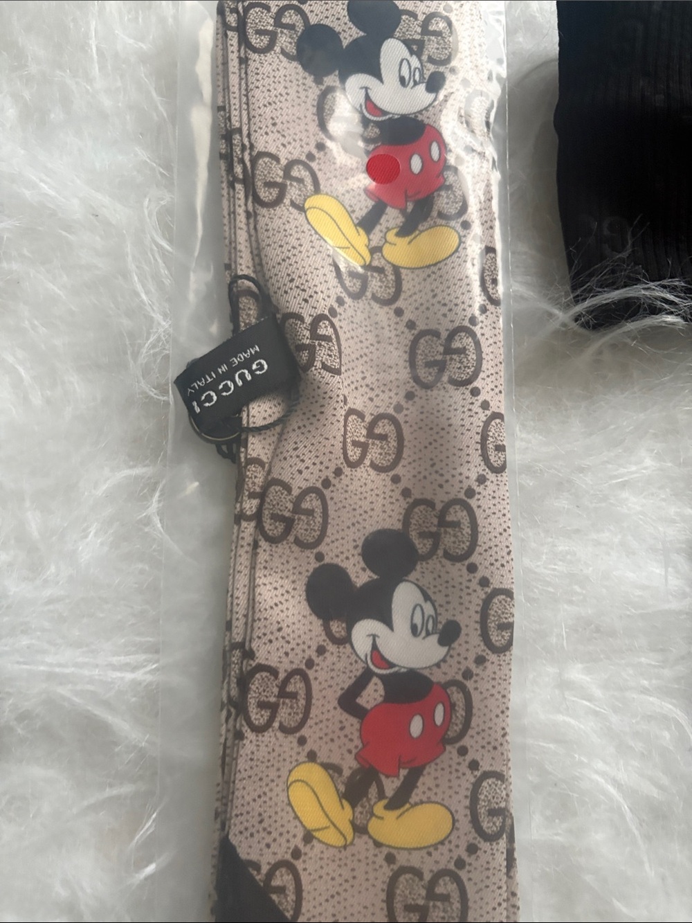 New Gucci Bloom & Guilty Perfume Black GG Knotted Headband & Twilly Bundle - Picture 5 of 6
